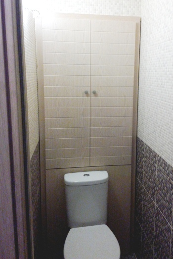 шкаф сантехнический в туалет рис.2-26