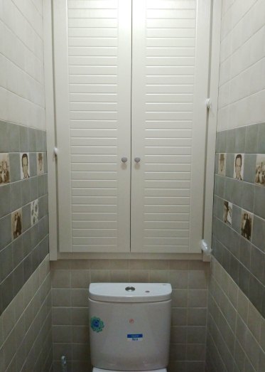 шкаф сантехнический в туалет рис.2-27