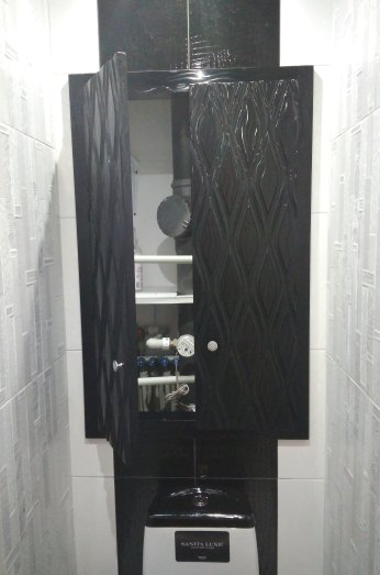 шкаф сантехнический в туалет рис.2-17