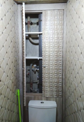 шкаф сантехнический в туалет рис.2-04