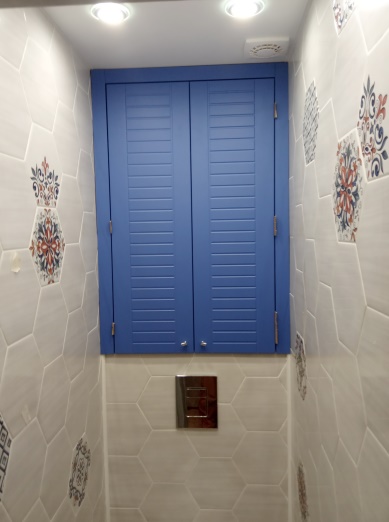 шкаф сантехнический в туалет ЛДСП Белый-701