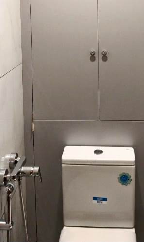 шкаф сантехнический МДФ ПВХ патина скай