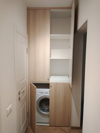 люк сантехнический в туалет фрезеровка -наборная планка- 3